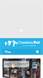 Mobile Screenshot of creationpet.com